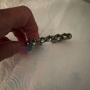 Sorrelli Silver crystal  bangle bracelet